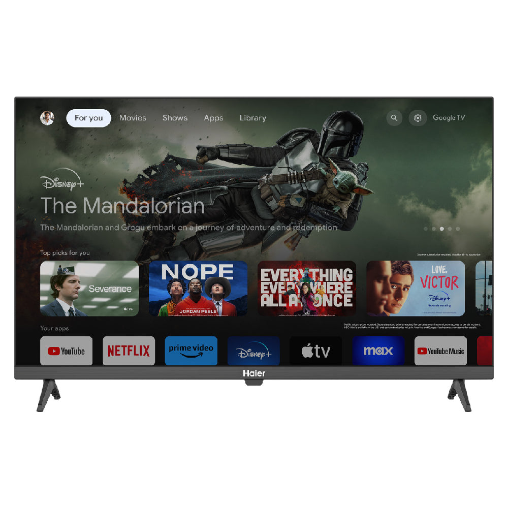 Haier TV 32 Inches Black H32K80E. Haier TV 32 Inches Black H32K80E.
